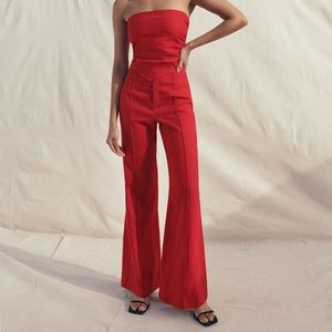 Reformation Silvie Linen Pant